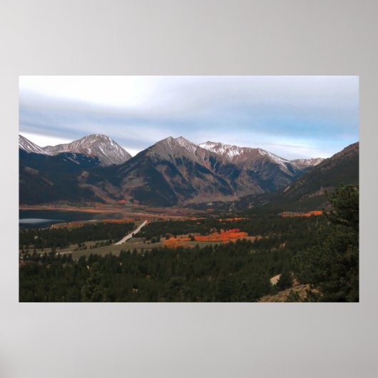 De herfst van de Rockies Poster (Voorkant)