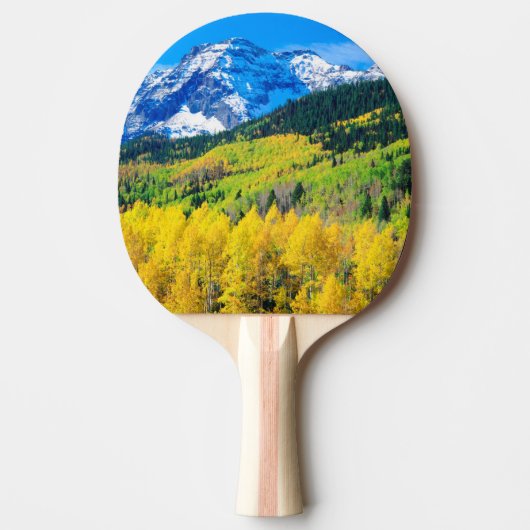 De herfst van de Rockies Tafeltennisbatje (Voorkant)