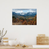 De herfst van de San Juans Poster (Keuken)