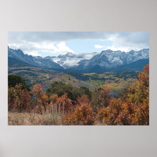 De herfst van de San Juans Poster (Voorkant)