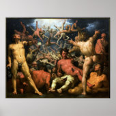 De Herfst van de Titans Cornelis van Haarlem Poster (Voorkant)