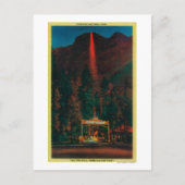 De Herfst van de Vuur van Gletier Point Briefkaart (Voorkant)