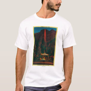 De Herfst van de Vuur van Gletier Point T-shirt