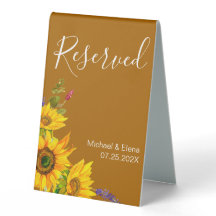 De herfst van de Zonnebloem Wedden Gereserveerd