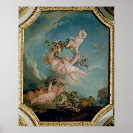 De herfst, van een reeks van de Vier Zeven Poster (Voorkant)