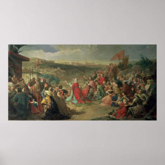 De Herfst van Granada in 1492, 1890 Poster (Voorkant)
