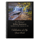 De herfst van het Guest Book van het Leven, de her Notitieboek (Voorkant)