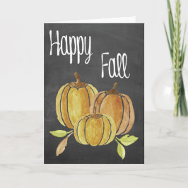 De Herfst van het hallo Feestdagen Kaart