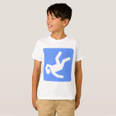 De Herfst van het Man - Baby Blue T-shirt (Voorkant volledig)