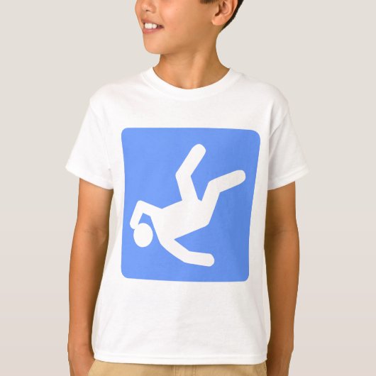 De Herfst van het Man - Baby Blue T-shirt (Voorkant)