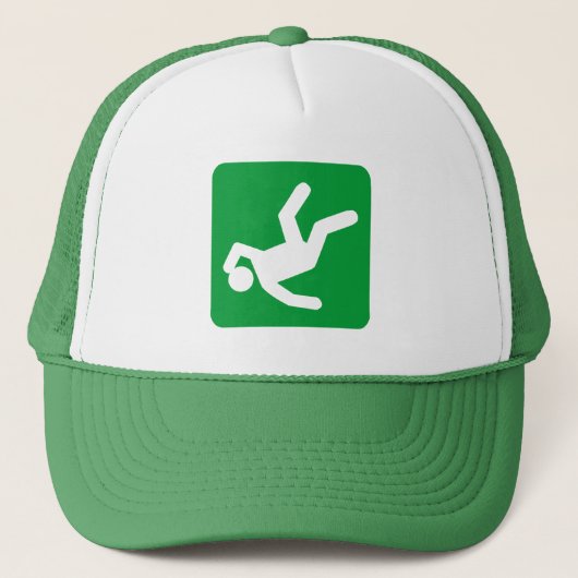 De Herfst van het Man - Grass Green Trucker Pet (Voorkant)