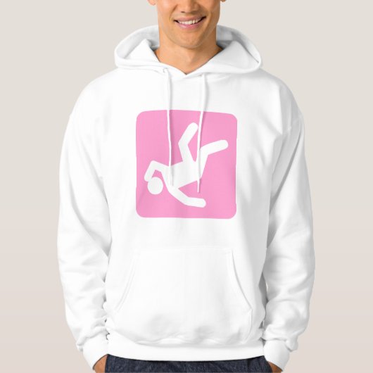 De Herfst van het Man - Roze Hoodie (Voorkant)