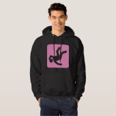 De Herfst van het Man - Roze Hoodie (Voorkant volledig)