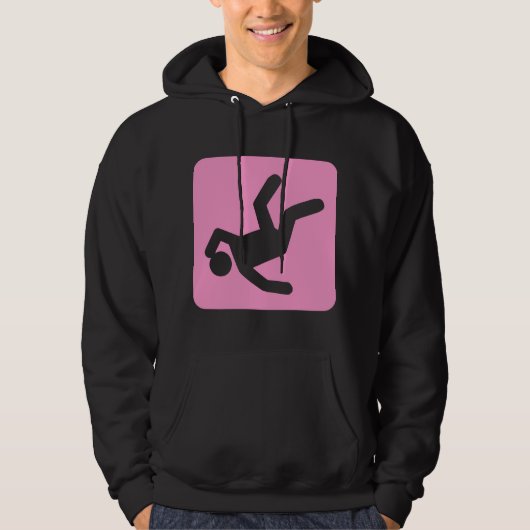 De Herfst van het Man - Roze Hoodie (Voorkant)