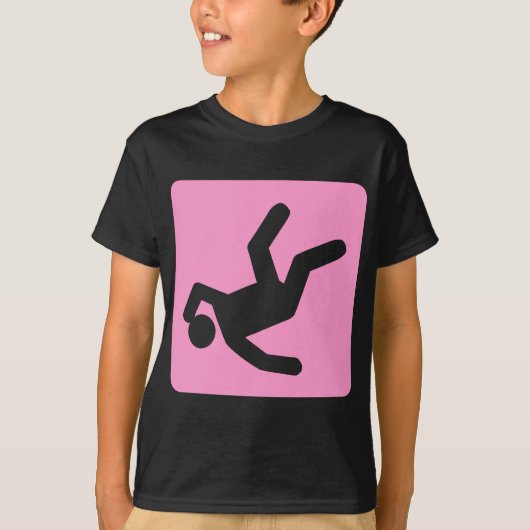De Herfst van het Man - Roze T-shirt (Voorkant)