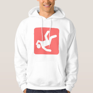 De Herfst van het Man - Tropisch roze Hoodie