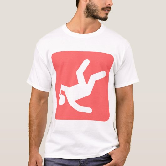 De Herfst van het Man - Tropisch roze T-shirt (Voorkant)