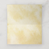 De herfst van het Paarse  Floral Burnt Oranje Yell Plaatskaartje (Binnenkant ongevouwen)