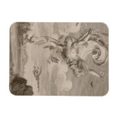 De Herfst van Icarus, 1731 (graving) Magneet (Horizontaal)
