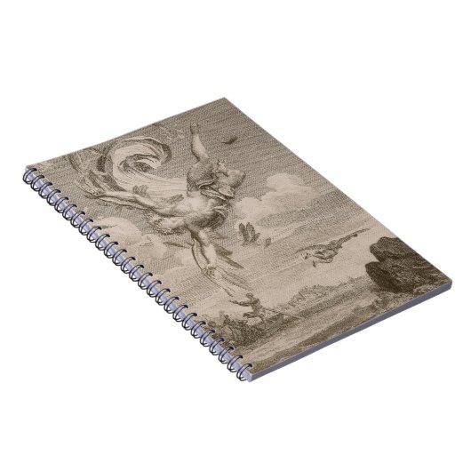 De Herfst van Icarus, 1731 (graving) Notitieboek (Rechterzijde)