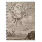De Herfst van Icarus, 1731 (graving) Notitieboek (Voorkant)