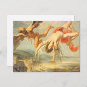 De Herfst van Icarus door Jacob Peter Gowy Briefkaart (Voorkant / Achterkant)