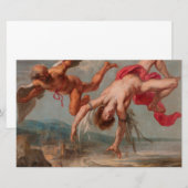 De Herfst van Icarus (door Jacob Peter Gowy) Briefpapier (Voorkant / Achterkant)