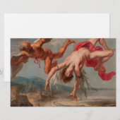 De Herfst van Icarus (door Jacob Peter Gowy) Briefpapier (Voorkant / Achterkant)