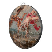 De Herfst van Icarus (door Jacob Peter Gowy) Dartbord (Voorkant Rechts)