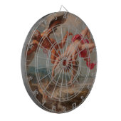 De Herfst van Icarus (door Jacob Peter Gowy) Dartbord (Voorkant Links)