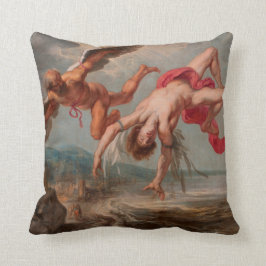 De Herfst van Icarus (door Jacob Peter Gowy) Kussen