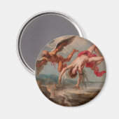 De Herfst van Icarus (door Jacob Peter Gowy) Magneet (Voorkant / Achterkant)