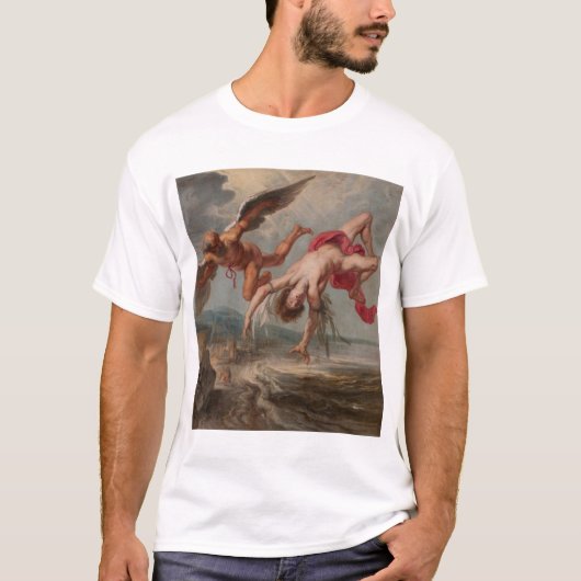 De Herfst van Icarus (door Jacob Peter Gowy) T-shirt (Voorkant)
