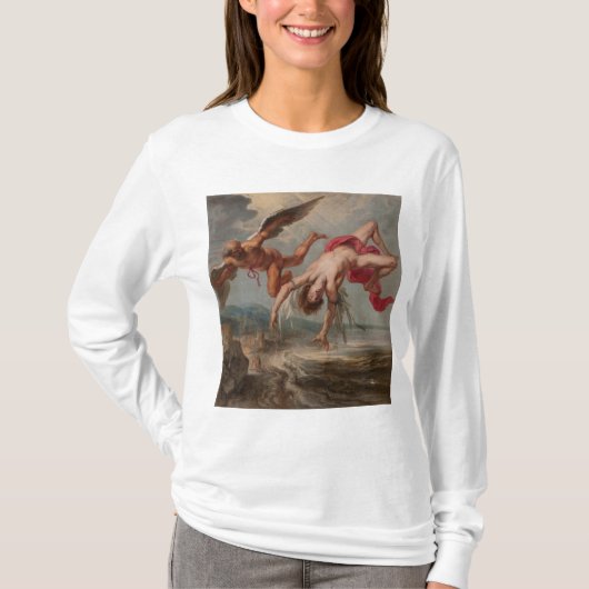 De Herfst van Icarus (door Jacob Peter Gowy) T-shirt (Voorkant)