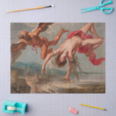 De Herfst van Icarus (door Jacob Peter Gowy) Tissuepapier (Craft)