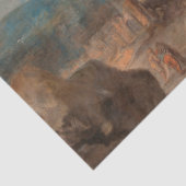 De Herfst van Icarus (door Jacob Peter Gowy) Tissuepapier (Detail)