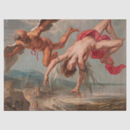 De Herfst van Icarus (door Jacob Peter Gowy) Tissuepapier