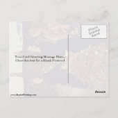 De herfst van John Everett Millais Briefkaart (Achterkant)