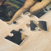 De Herfst van Man; Adam en Eva van Titiaan Legpuzzel (Zijkant)