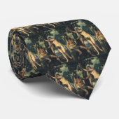 De Herfst van Man; Adam en Eva van Titiaan Stropdas (Opgerold)