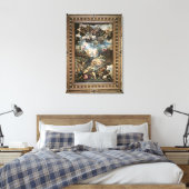 De Herfst van Man Canvas Afdruk (Insitu (Slaapkamer))
