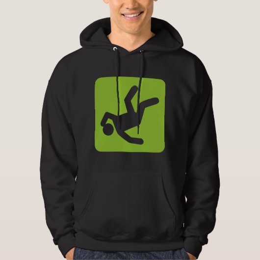 De Herfst van Man - Martian Green Hoodie (Voorkant)