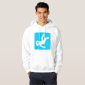 De Herfst van Man - Sky Blue Hoodie (Voorkant volledig)