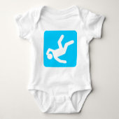 De Herfst van Man - Sky Blue Romper (Voorkant)