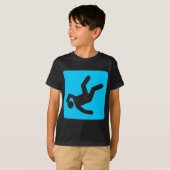 De Herfst van Man - Sky Blue T-shirt (Voorkant volledig)