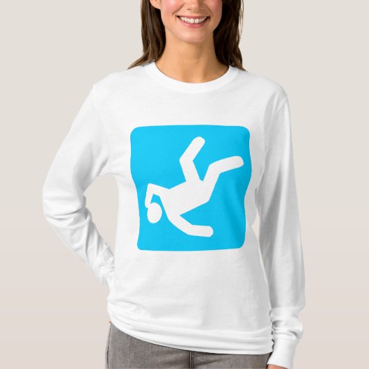 De Herfst van Man - Sky Blue T-shirt (Voorkant)