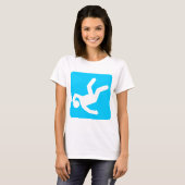 De Herfst van Man - Sky Blue T-shirt (Voorkant volledig)