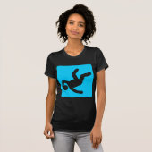 De Herfst van Man - Sky Blue T-shirt (Voorkant volledig)