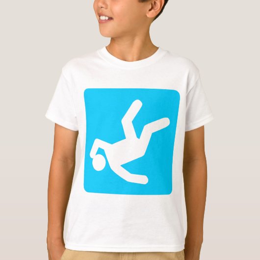 De Herfst van Man - Sky Blue T-shirt (Voorkant)