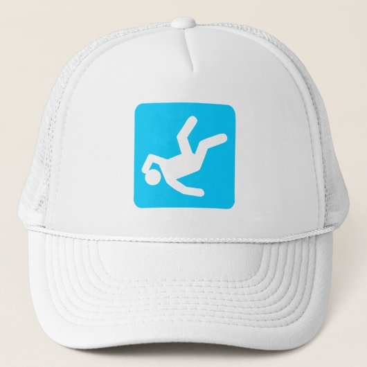 De Herfst van Man - Sky Blue Trucker Pet (Voorkant)